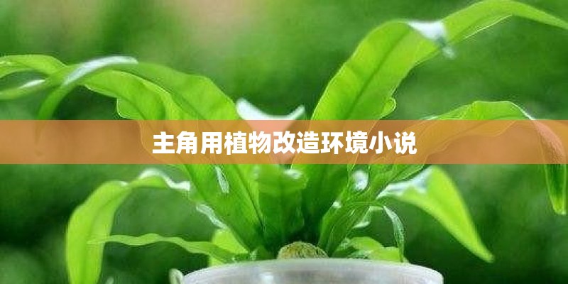 主角用植物改造环境小说