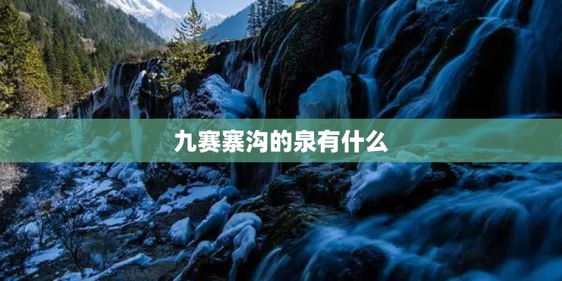 九赛寨沟的泉有什么