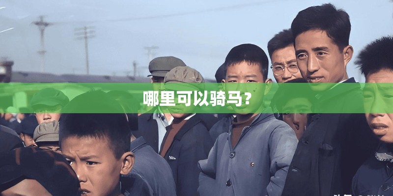 哪里可以骑马? 哪里可以骑马?