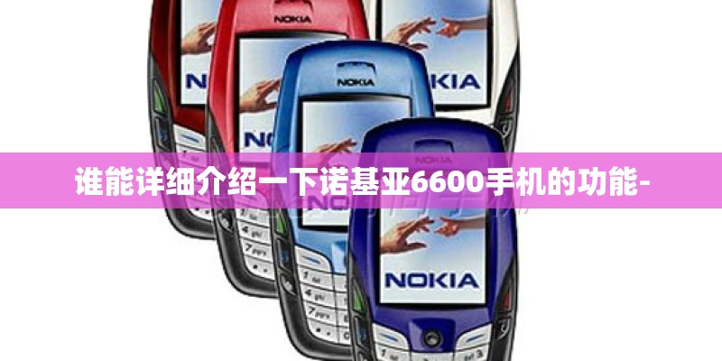 谁能详细介绍一下诺基亚6600手机的功能-