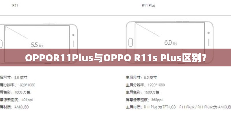 OPPOR11Plus与OPPO R11s Plus区别？