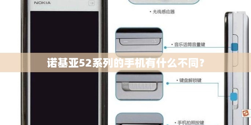 诺基亚52系列的手机有什么不同? 诺基亚52系列的手机有什么不同?