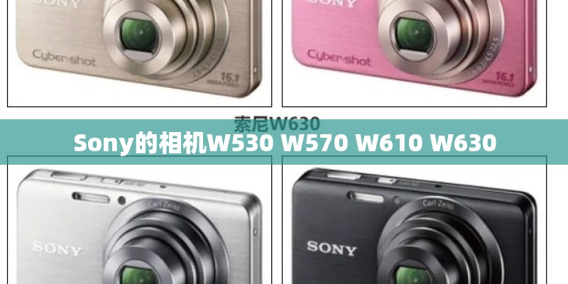 Sony的相机W530 W570 W610 W630