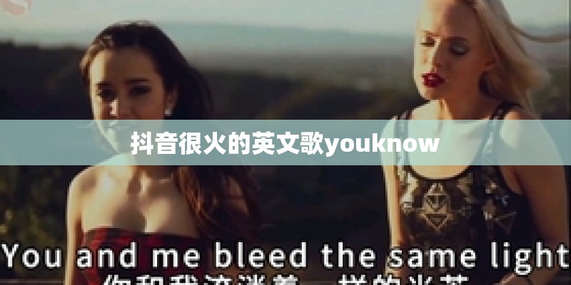 抖音很火的英文歌youknow