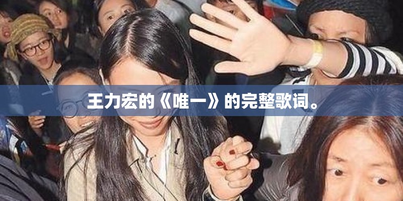 王力宏的《唯一》的完整歌词。