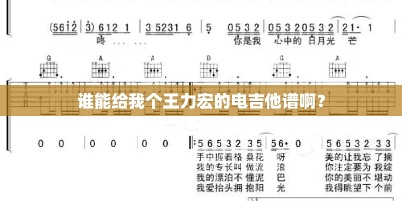 谁能给我个王力宏的电吉他谱啊? 谁能给我个王力宏的电吉他谱啊?
